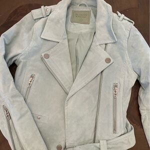 Blanc nyc ice blue surge motto jackets